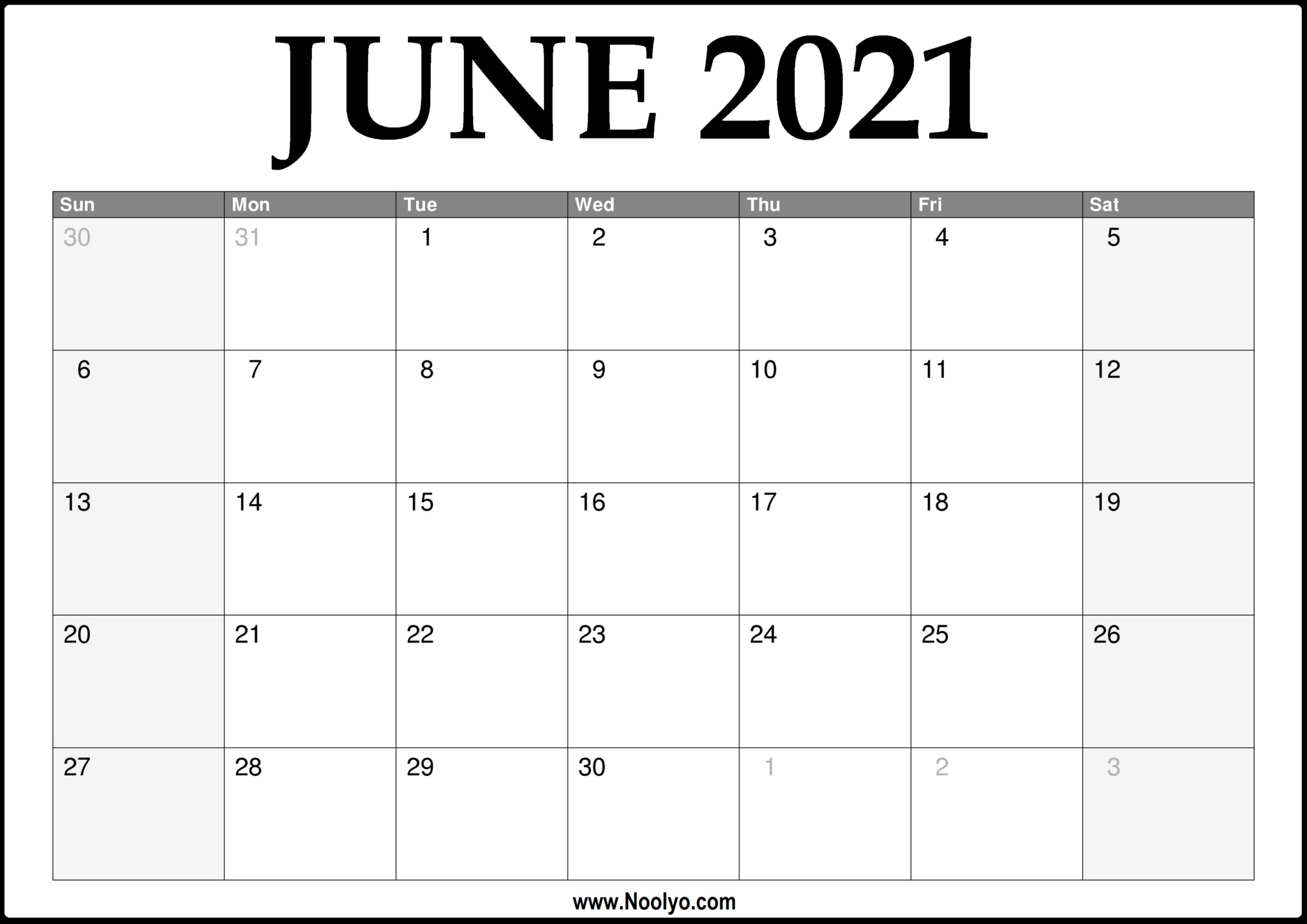 2021 june calendar printable download free noolyo