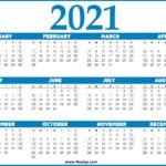 US Calendar 2021 - United States 2021 Calendar