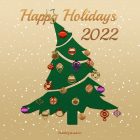 Happy Holidays Card – Printable, Free – Christmas Tree