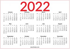 uk 2022 calendars printable horizontal noolyocom