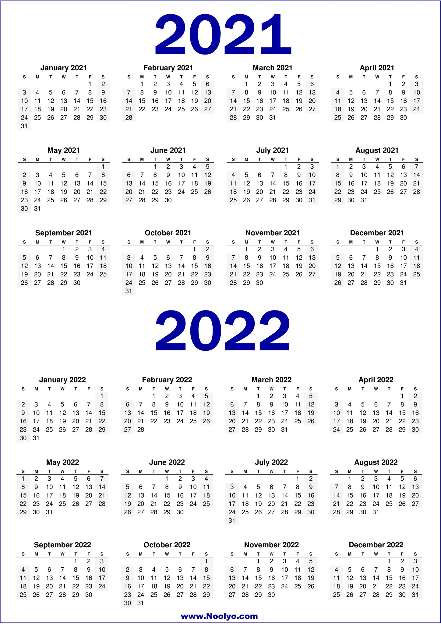 Calendars 2021 2022 Free Printable Excel Templates Riset Riset