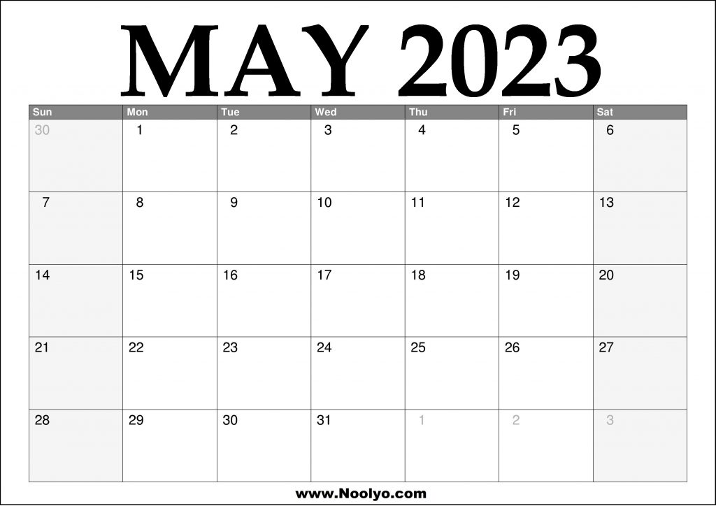 2023 Calendar Archives Page 2 Of 3 Noolyo Calendars Printable
