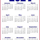 2024 Printable US Calendar