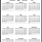 2024 Calendar Printable A4 Size