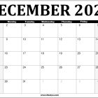 2024 December Calendar Printable