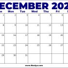 2024 December United States Calendar