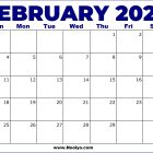 2024 February Calendar United States