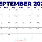 2024 September Calendar United States