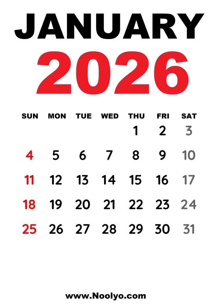  January 2026 calendar printable, January 2026 calendar PDF, free January 2026 calendar, January 2026 calendar with holidays, printable January 2026 template, January 2026 planner